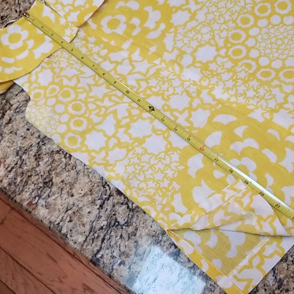 Trina Turk Los Angeles Sleeveless Metallic/Yellow - Picture 13 of 15